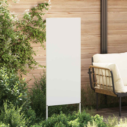 Garten Sichtschutz-Leinwand Weiß 50 x 140 cm