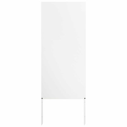 Garten Sichtschutz-Leinwand Weiß 50 x 140 cm