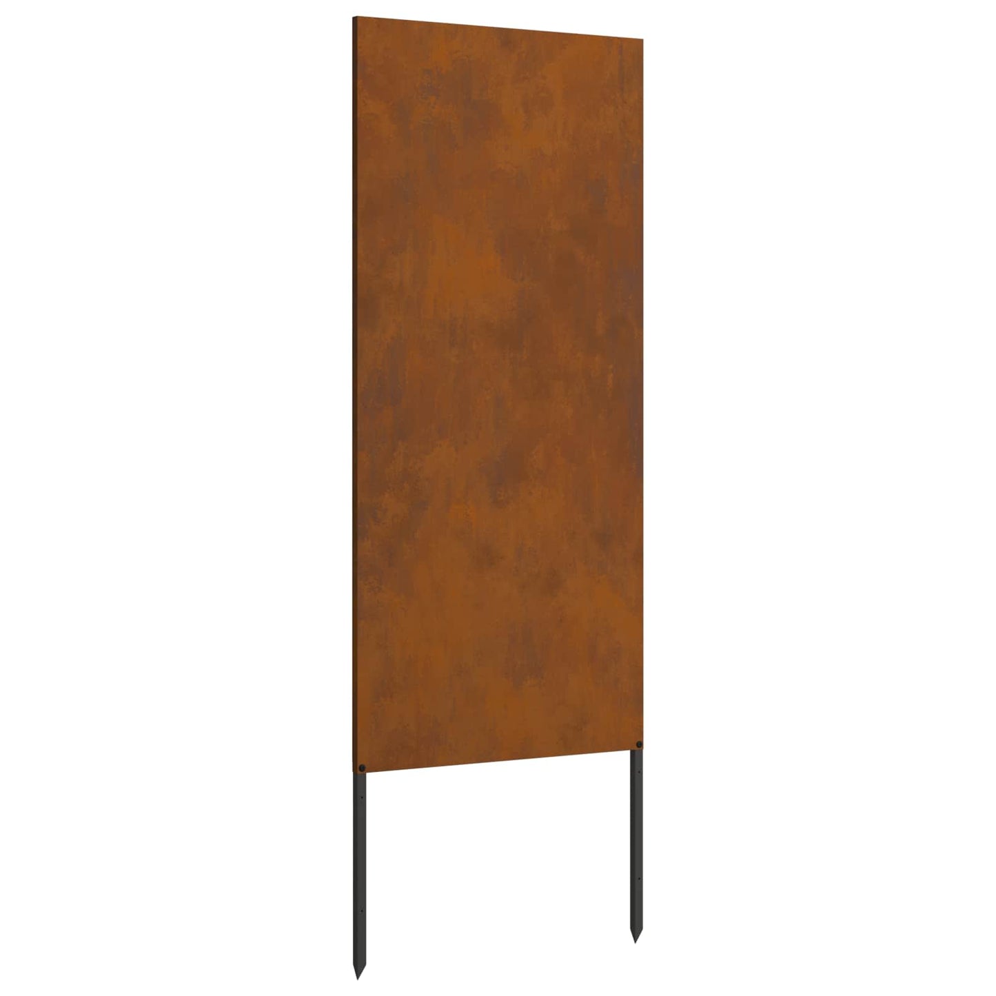 Garten Sichtschutz-Leinwand Rostoptik 50 x 140 cm