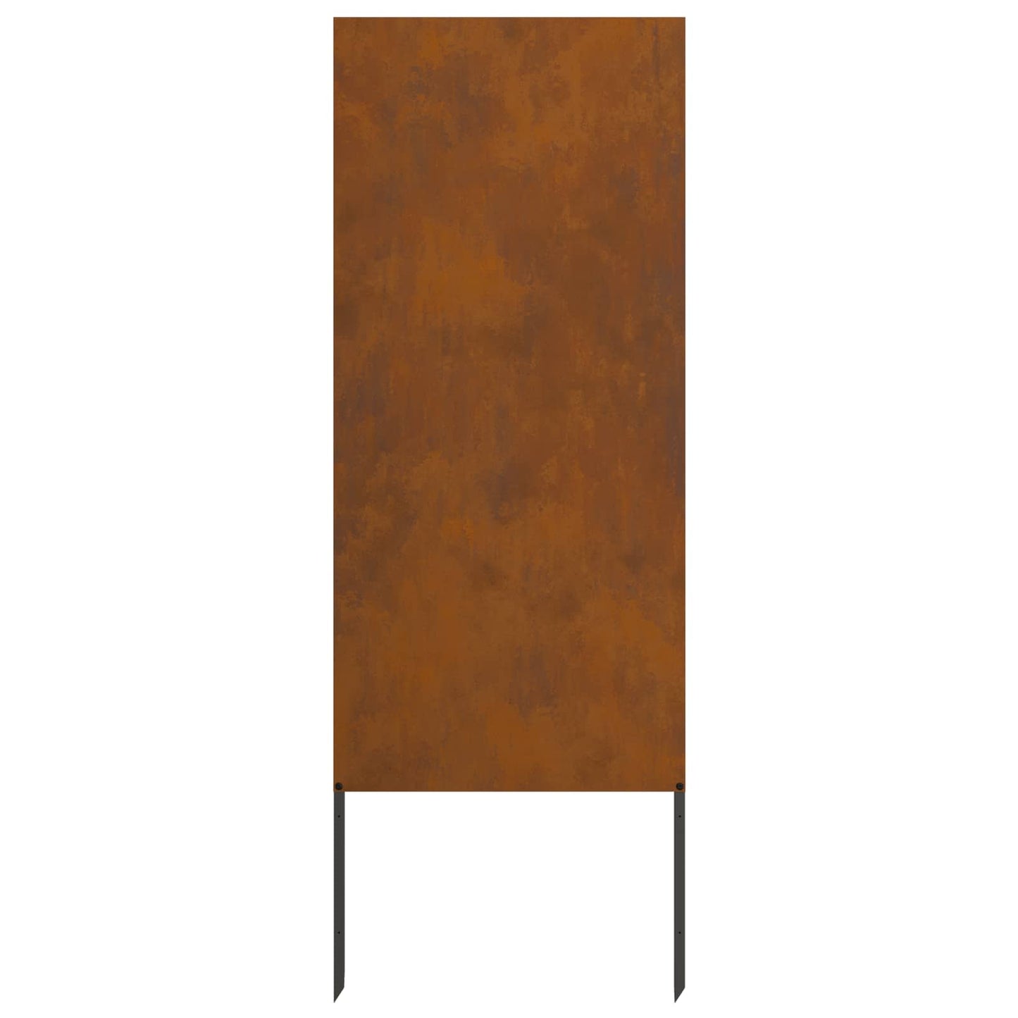 Garten Sichtschutz-Leinwand Rostoptik 50 x 140 cm