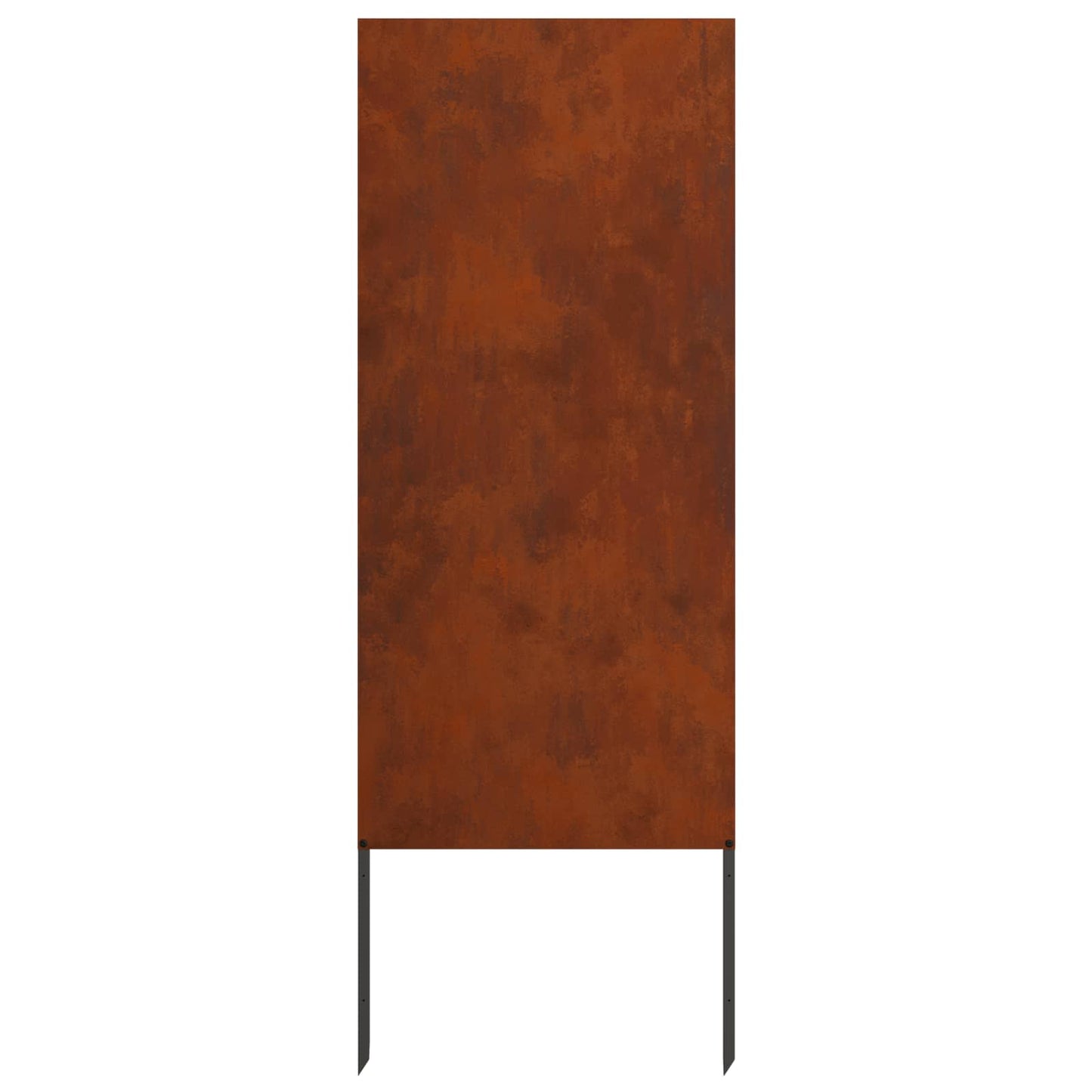 Garten Sichtschutz-Leinwand Rostoptik 50 x 140 cm