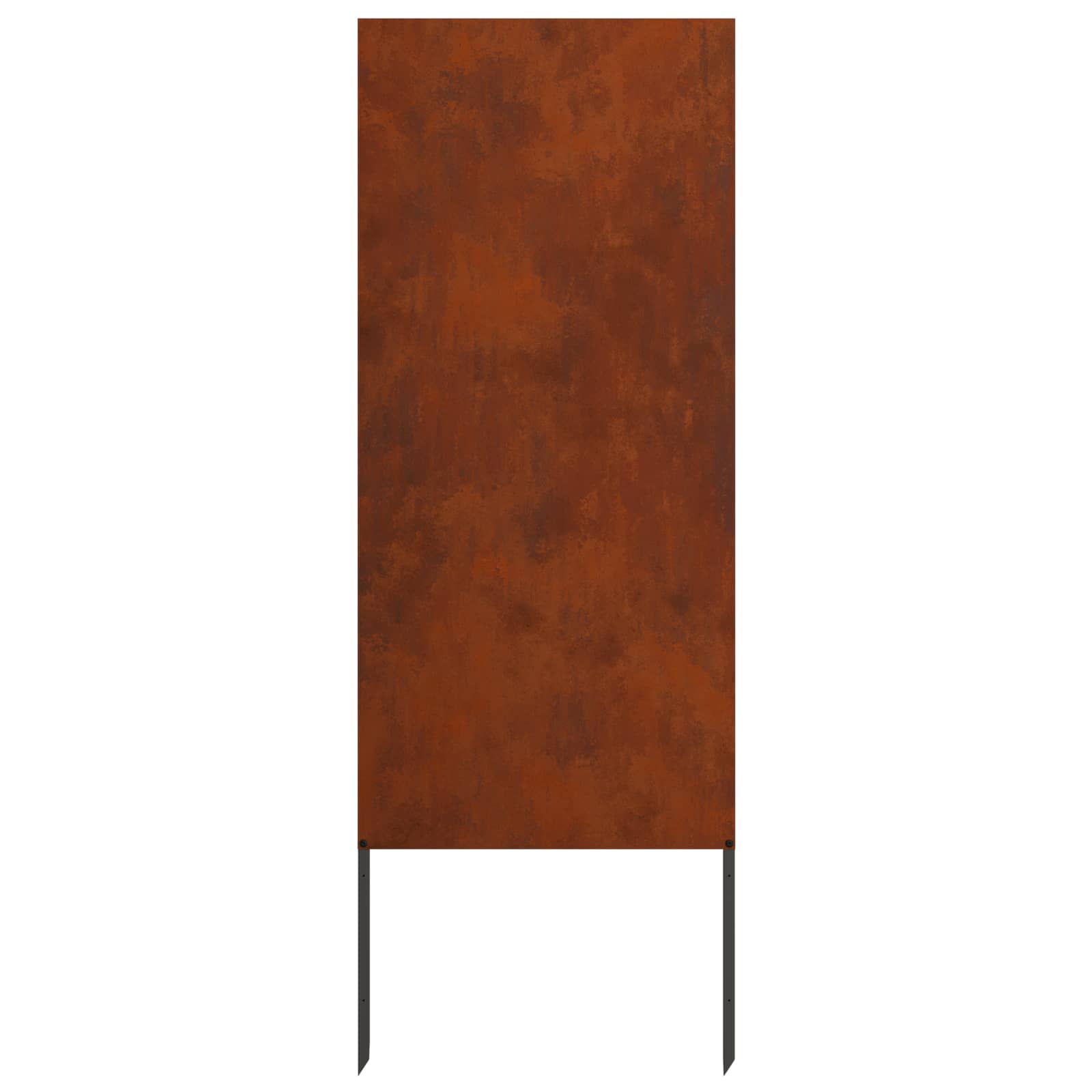 Garten Sichtschutz-Leinwand Rostoptik 50 x 140 cm