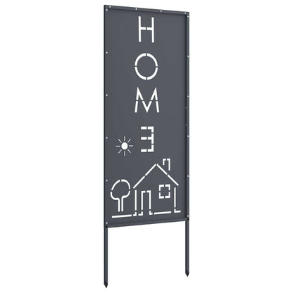 Garten Sichtschutz-Leinwand Anthrazit 50 x 140 cm