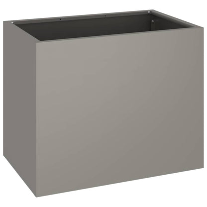 Garten-Pflanzgefäß Rostoptik 50 x 32 x 40 cm Wetterfeststahl