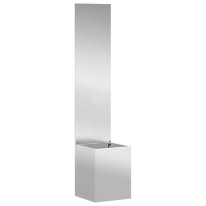 Garten Sichtschutz-Leinwand Silber 32 x 32 x 150 cm