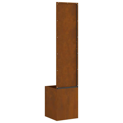 Garten Sichtschutz-Leinwand Rostig 32 x 32 x 150 cm