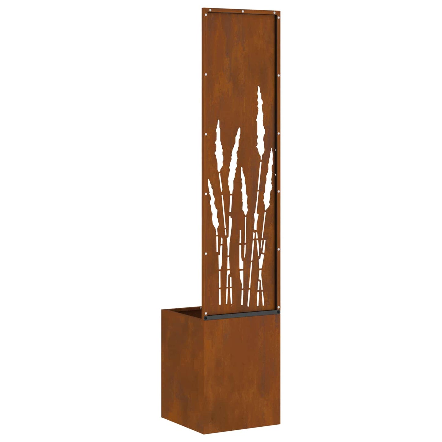 Garten Sichtschutz-Leinwand Rostig 32 x 32 x 150 cm