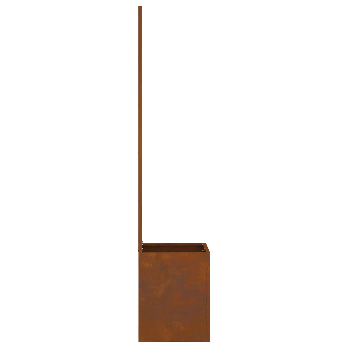 Garten Sichtschutz-Leinwand Rostig 32 x 32 x 150 cm