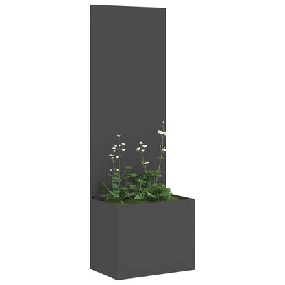 Garten Sichtschutz-Leinwand Schwarz 50 x 32 x 150 cm