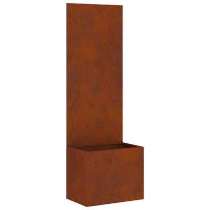 Garten Sichtschutz-Leinwand Rostig 50 x 32 x 150 cm