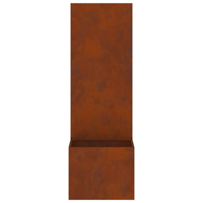 Garten Sichtschutz-Leinwand Rostig 50 x 32 x 150 cm