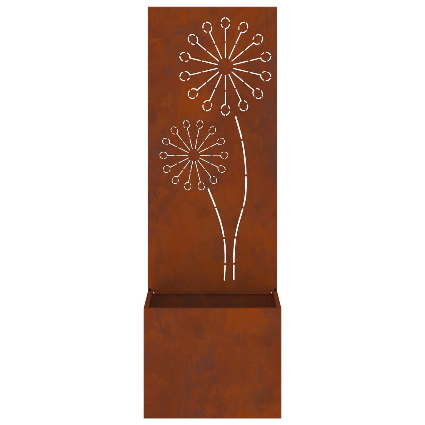 Garten Sichtschutz-Leinwand Rostig 50 x 32 x 150 cm