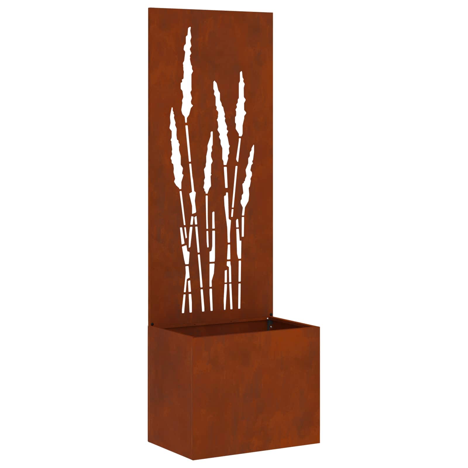 Garten Sichtschutz-Leinwand Rostig 50 x 32 x 150 cm