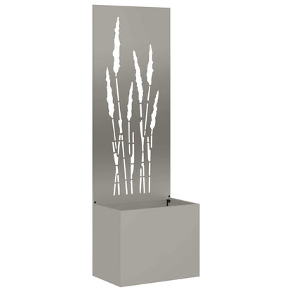 Garten Sichtschutz-Leinwand Rostig 50 x 32 x 150 cm
