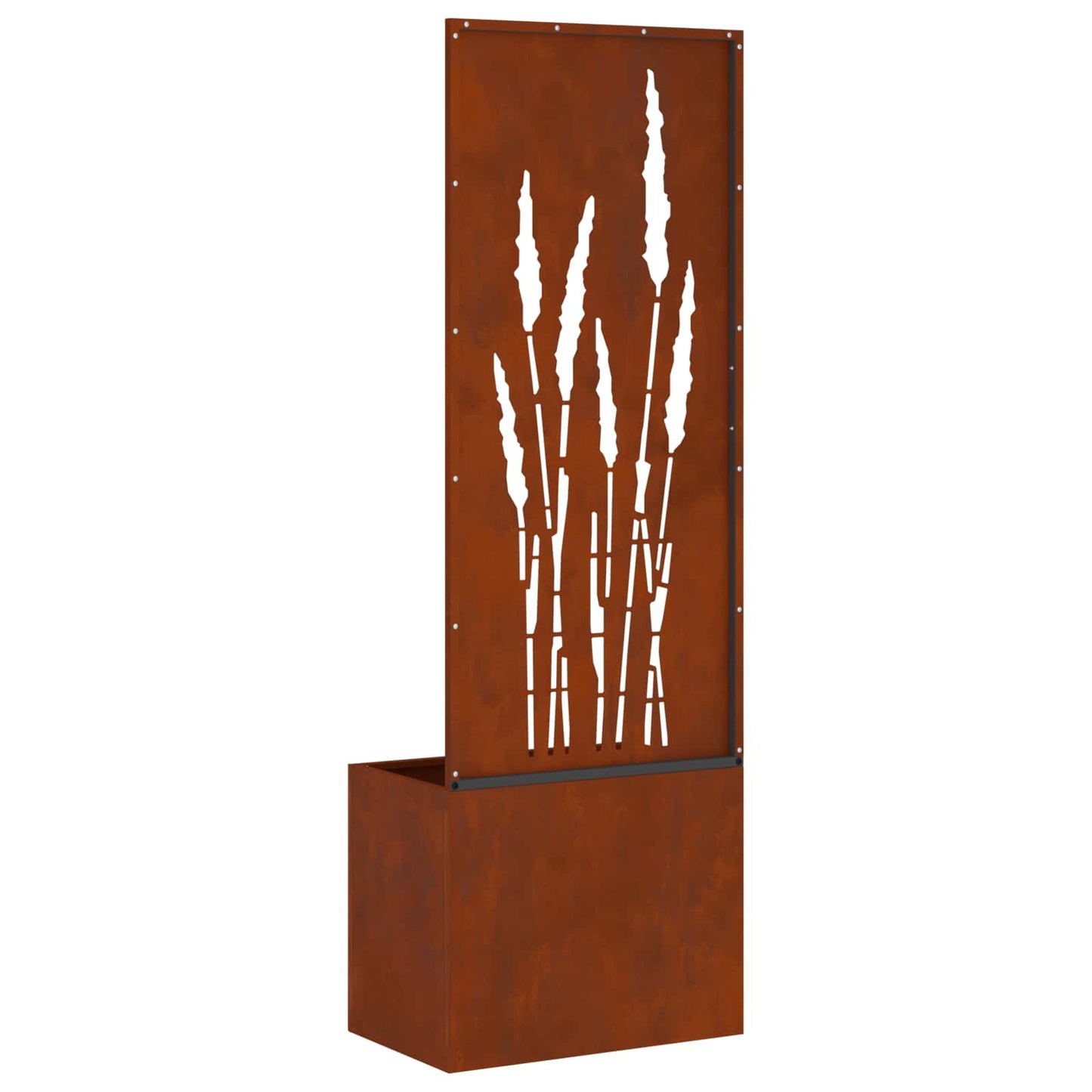 Garten Sichtschutz-Leinwand Rostig 50 x 32 x 150 cm