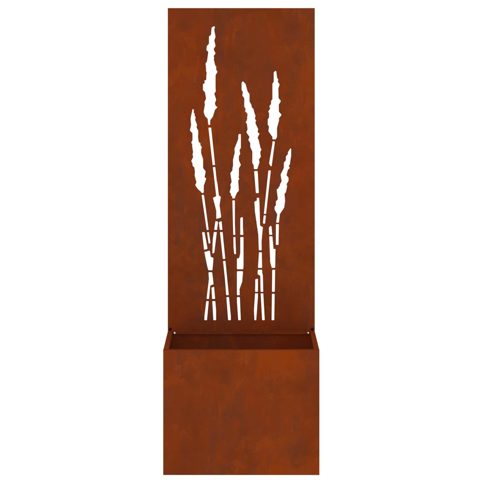 Garten Sichtschutz-Leinwand Rostig 50 x 32 x 150 cm