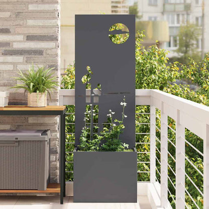 Garten Sichtschutz-Leinwand Anthrazit 50 x 32 x 150 cm