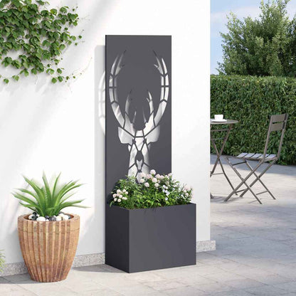 Garten Sichtschutz-Leinwand Anthrazit 50 x 32 x 150 cm