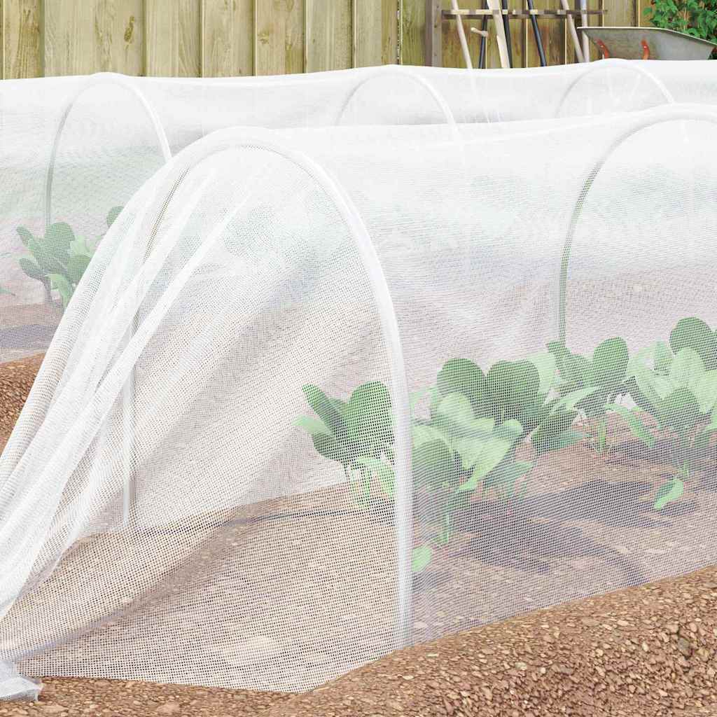 Insektennetz Weiß 2 x 10 m Polyethylen