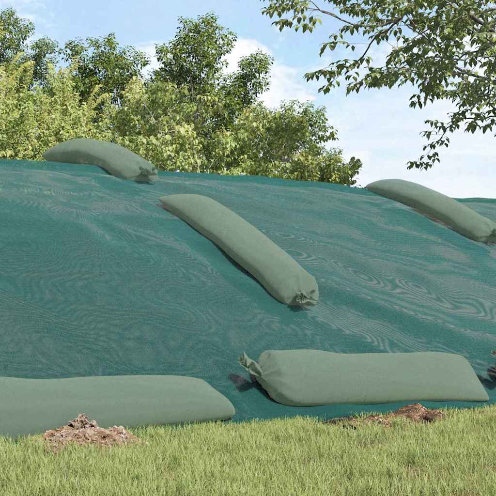 Siloabdeckung Grün 10 x 5 m HDPE