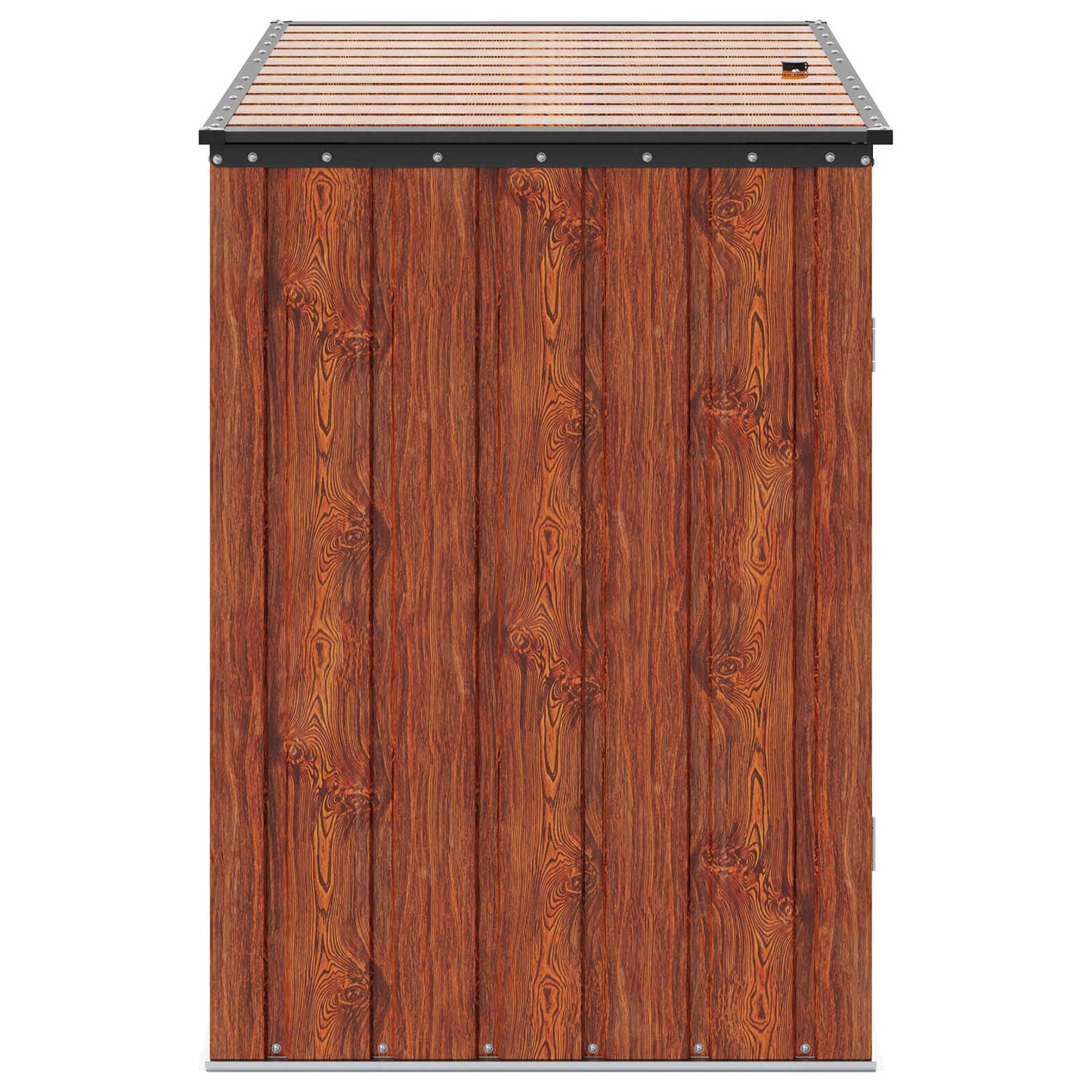 Gartenlagerbox Braun 151,5 x 82 x 110,5 cm Stahl