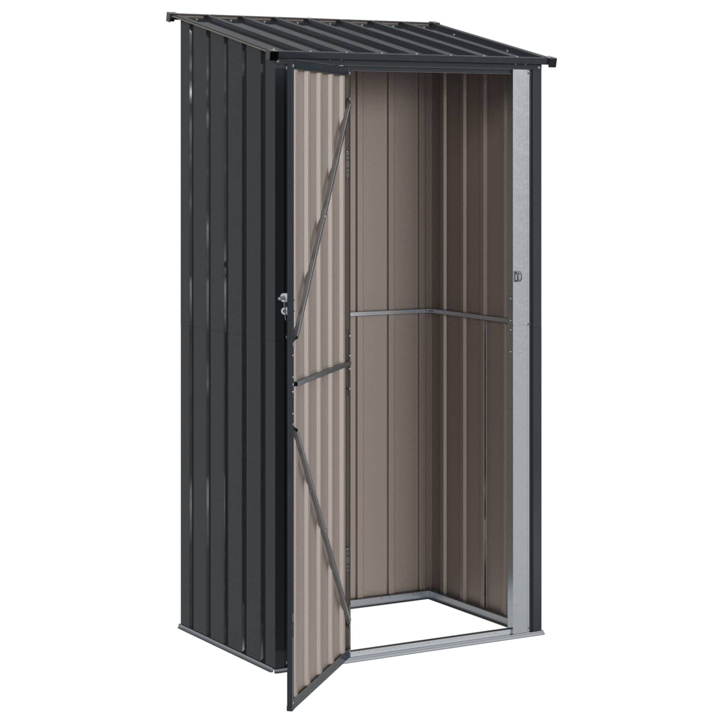 Gartenhütten Anthrazit 103 x 74 x 200 cm Metall