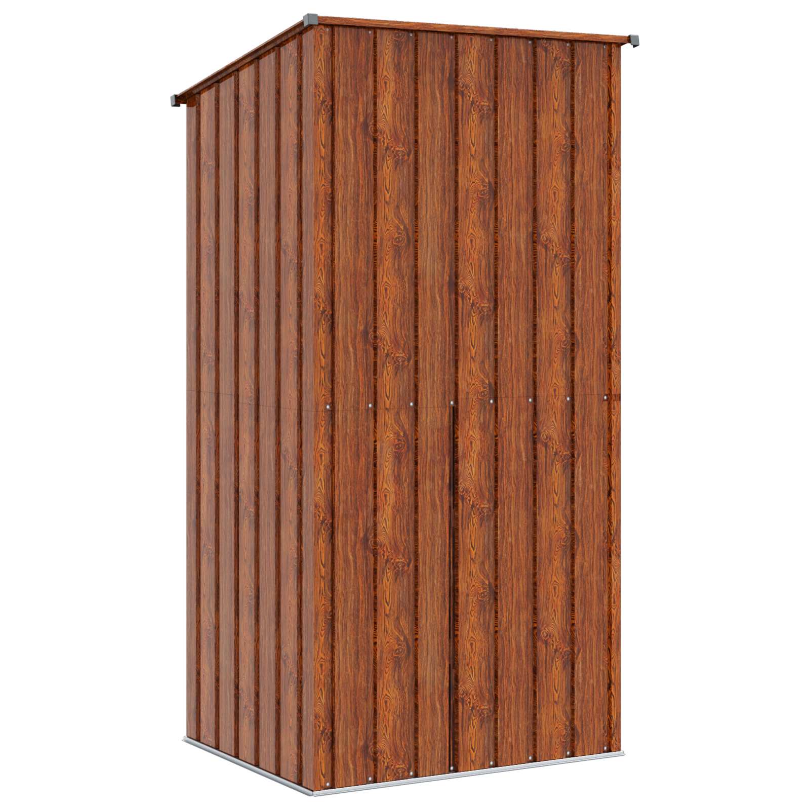 Gartenhütten Braun 103 x 86 x 200 cm Metall