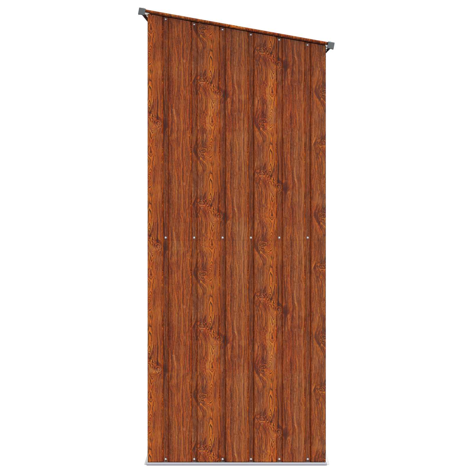 Gartenhütten Braun 103 x 86 x 200 cm Metall