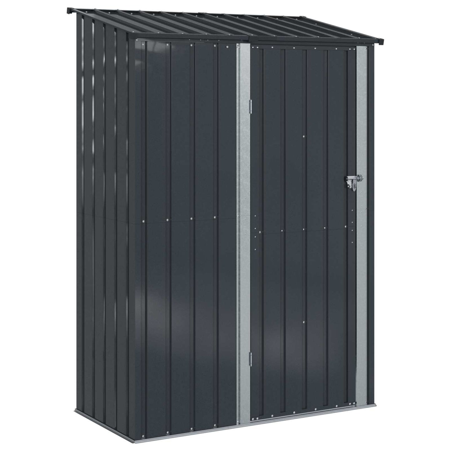 Gartenhütten Anthrazit 140,5 x 74 x 200 cm Metall