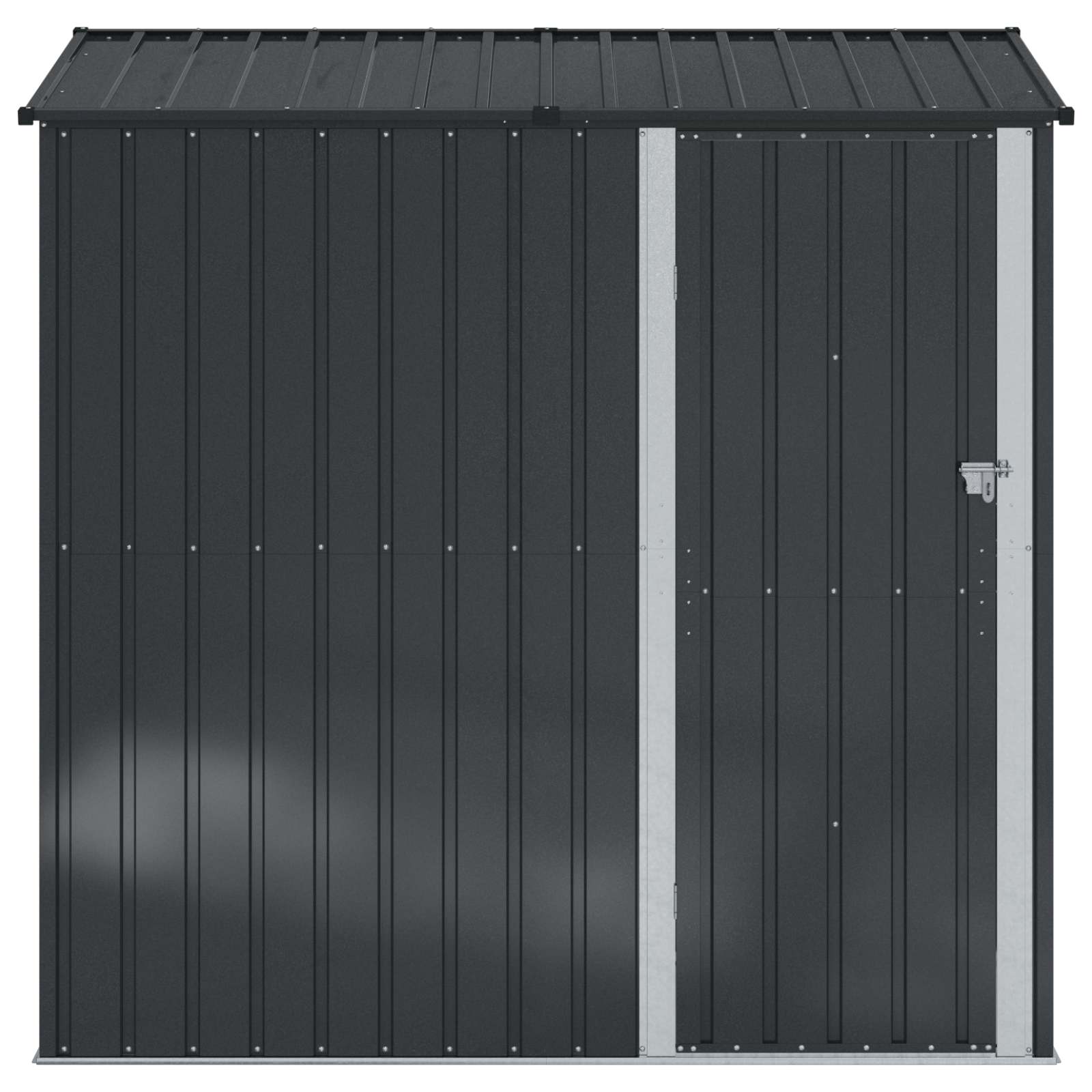 Gartenhütten Anthrazit 203,5 x 73 x 200 cm Metall