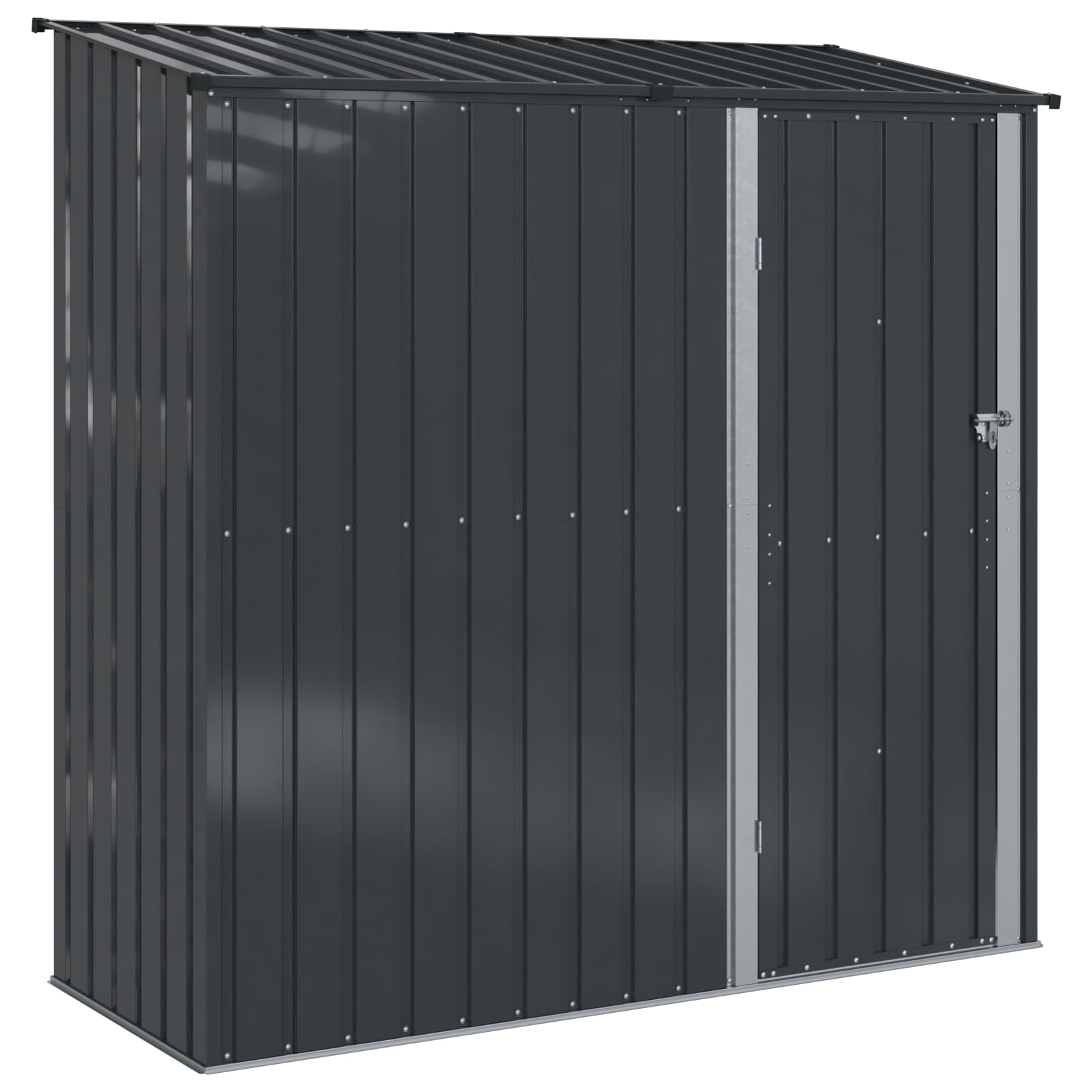 Gartenhütten Anthrazit 203 x 85,5 x 200 cm Metall