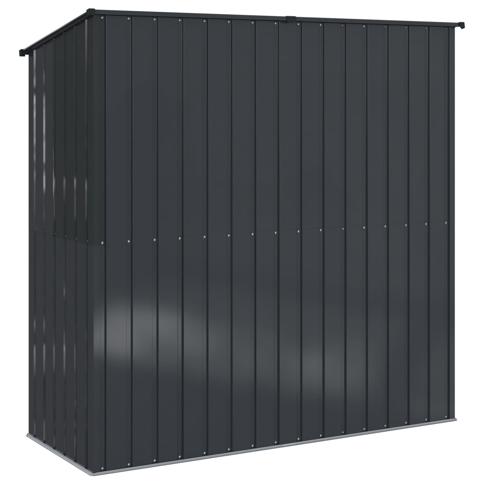 Gartenhütten Anthrazit 203 x 85,5 x 200 cm Metall