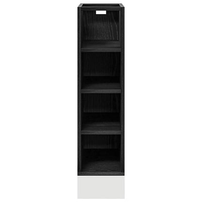Küchenunterschrank Schwarz Eichen-Optik 20 x 44,5 x 81,5 cm