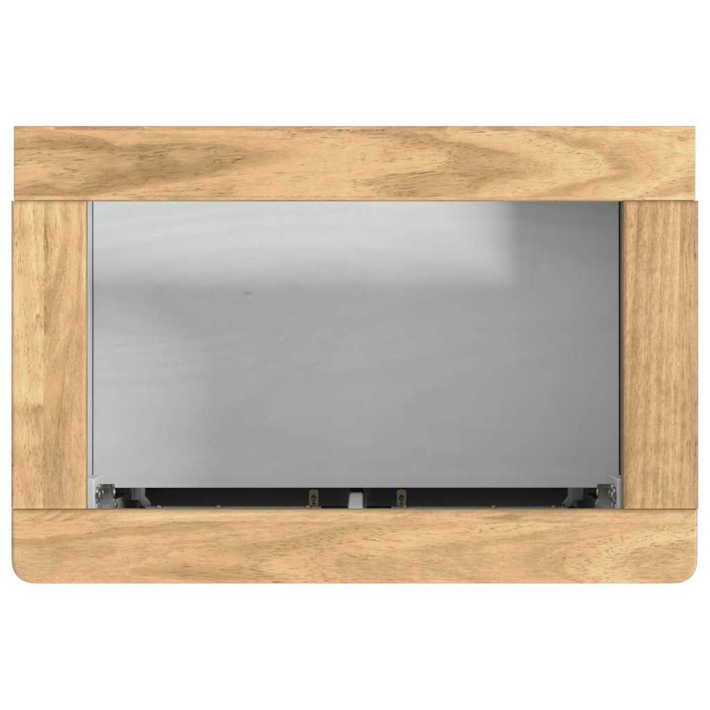 Badezimmermöbel-Set FLORO 3 stk. Weiß 60 x 40 x 80 cm