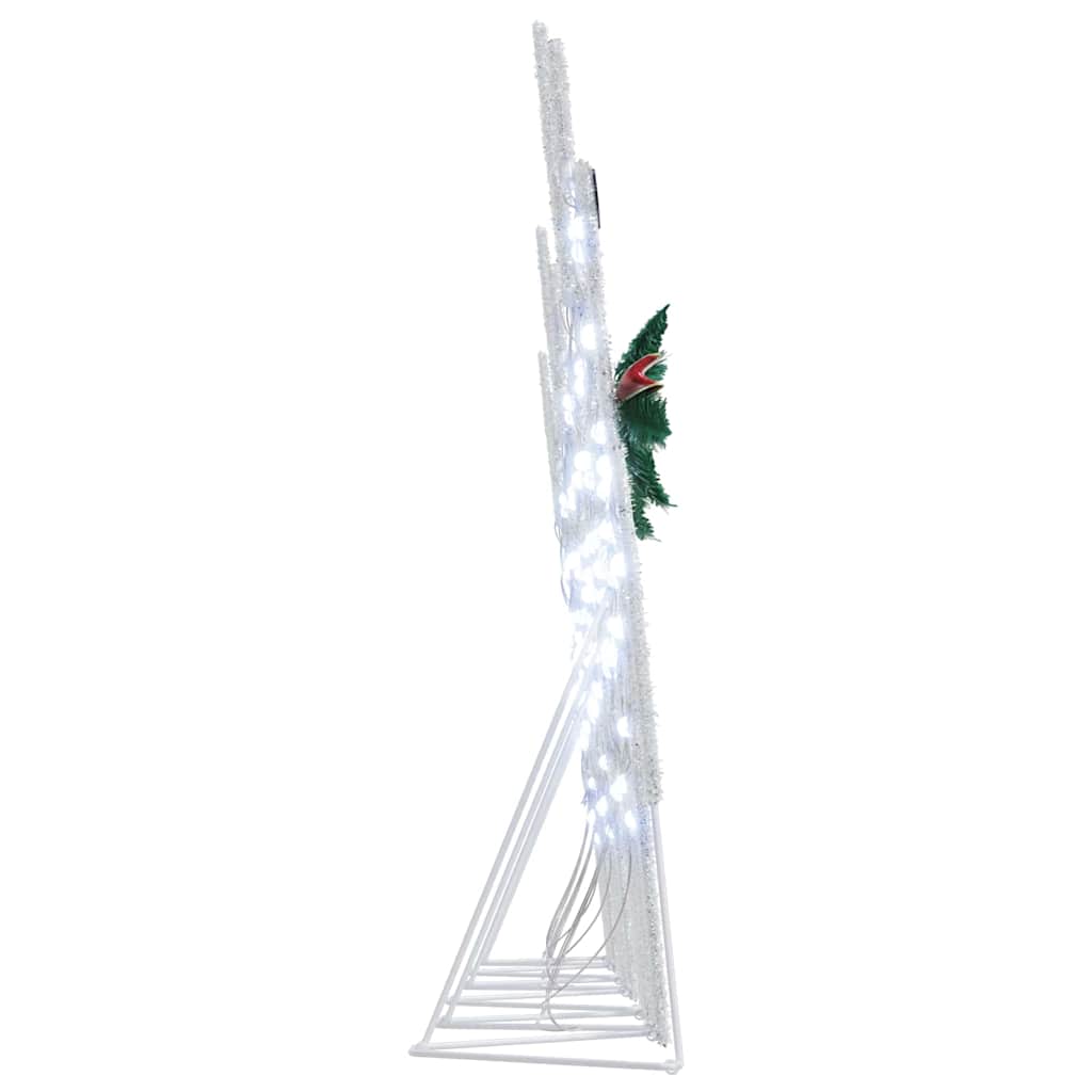 LED Rentiere 6 stk. Weiß 45 x 19 x 65 cm Stoff