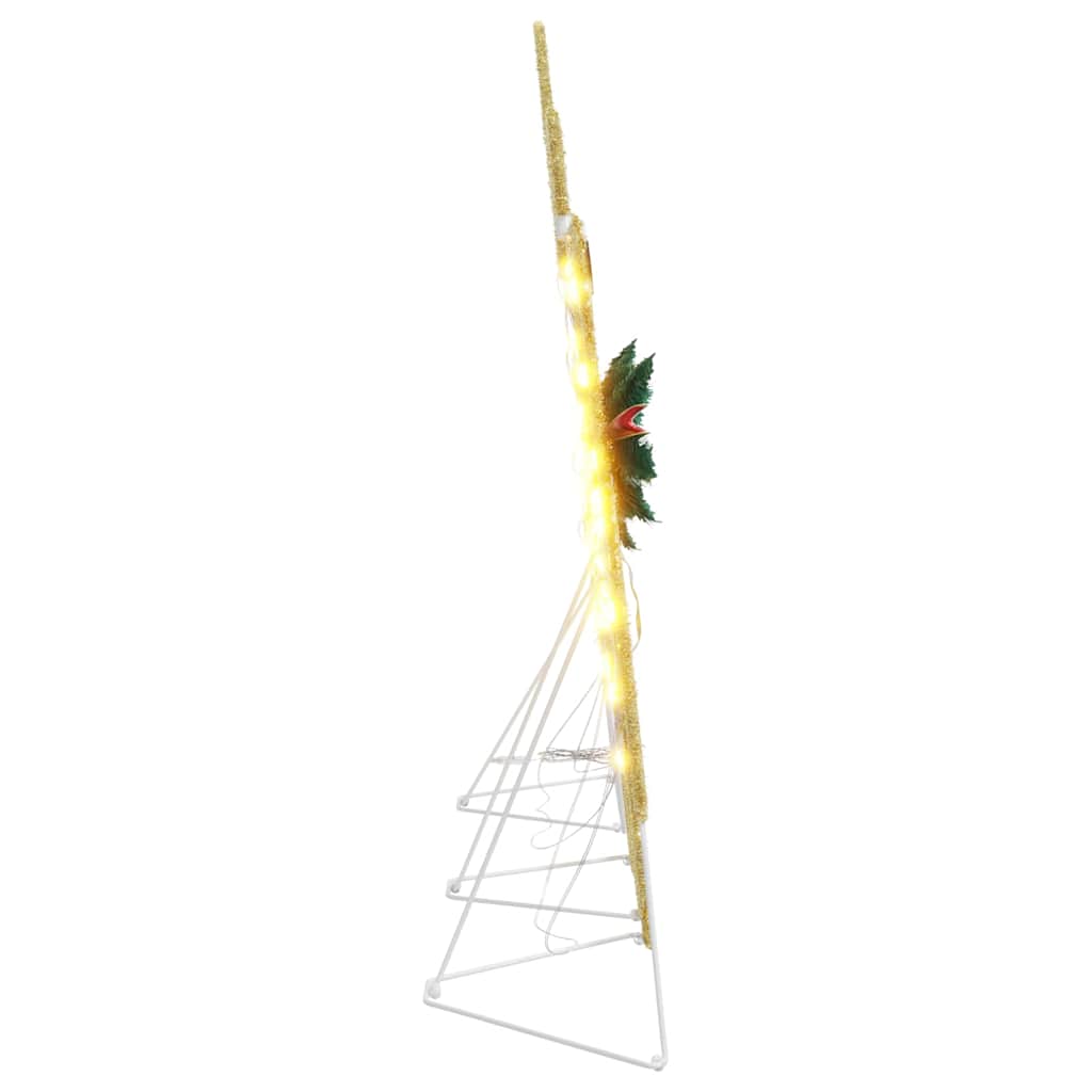 LED Rentiere 3 stk. Warmes Weiß 43 x 18 x 66 cm Stoff
