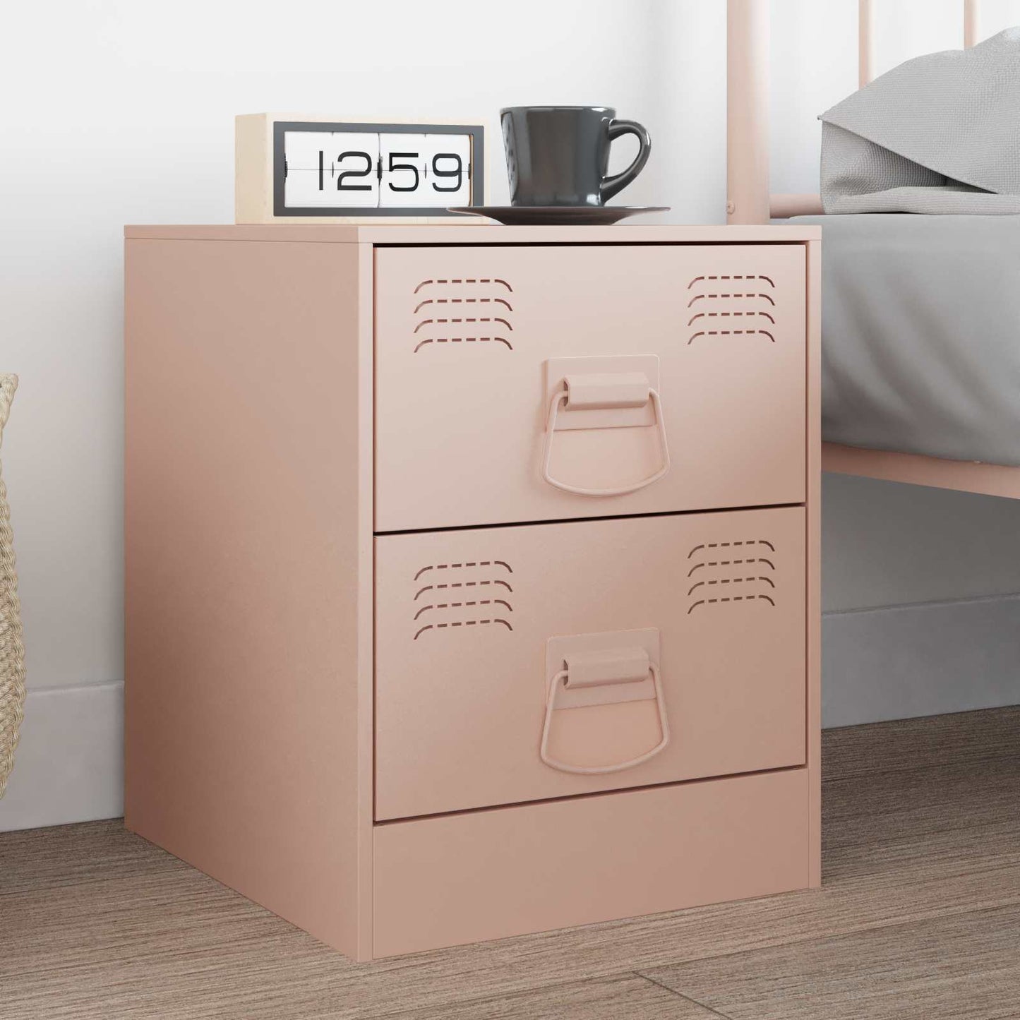 Schrankgriffe 2 stk. Rosa 85 x 45 mm Metall