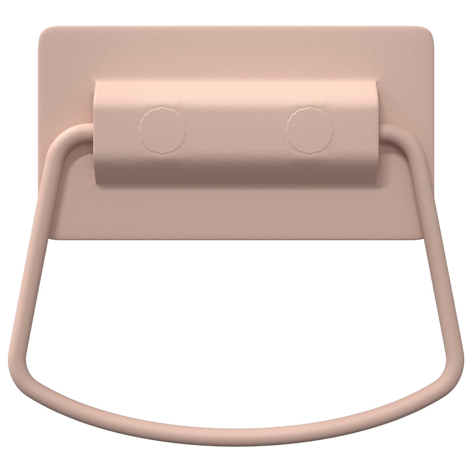 Schrankgriffe 2 stk. Rosa 85 x 45 mm Metall