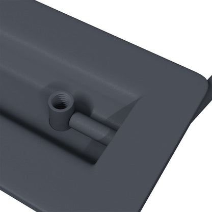 Schrankgriffe 2 stk. Anthrazit 85 x 45 mm Metall
