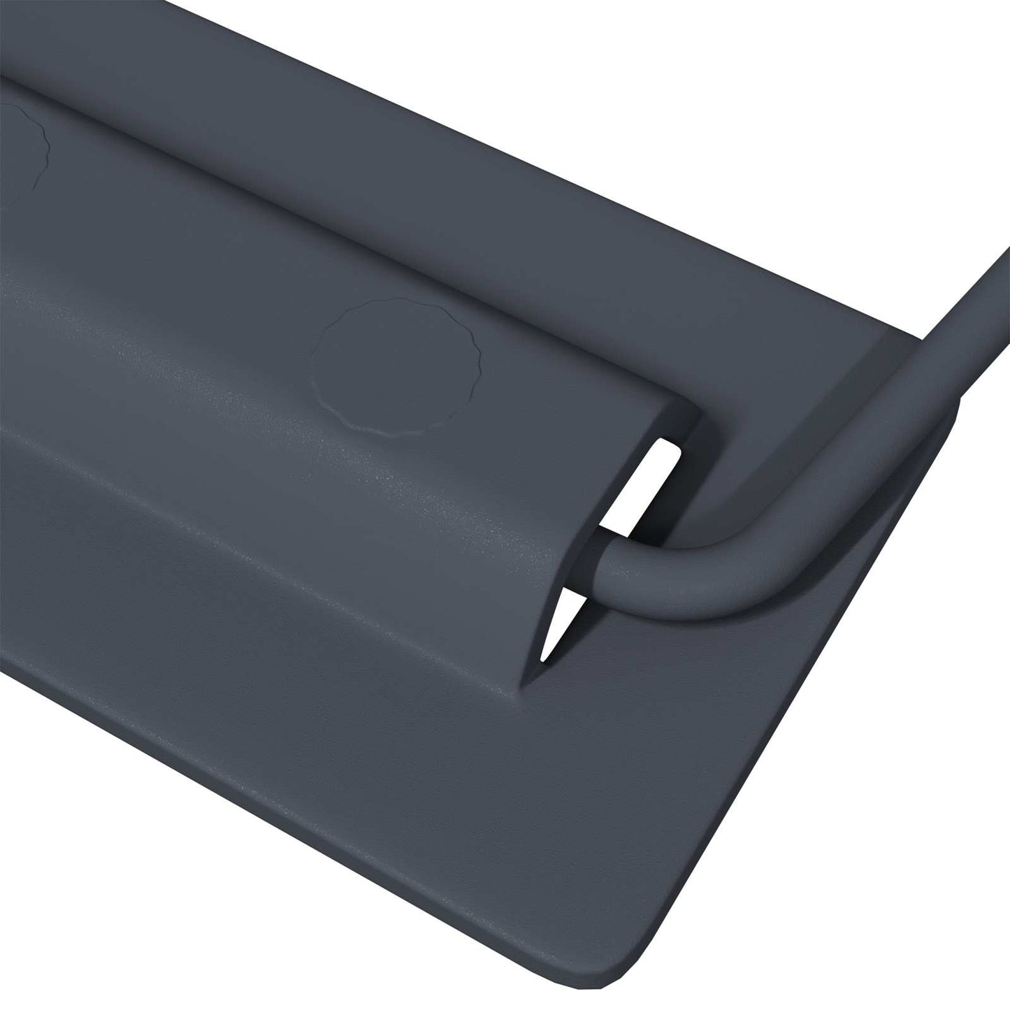 Schrankgriffe 2 stk. Anthrazit 85 x 45 mm Metall