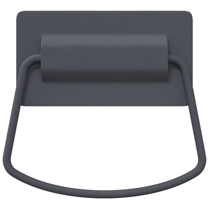 Schrankgriffe 2 stk. Anthrazit 85 x 45 mm Metall