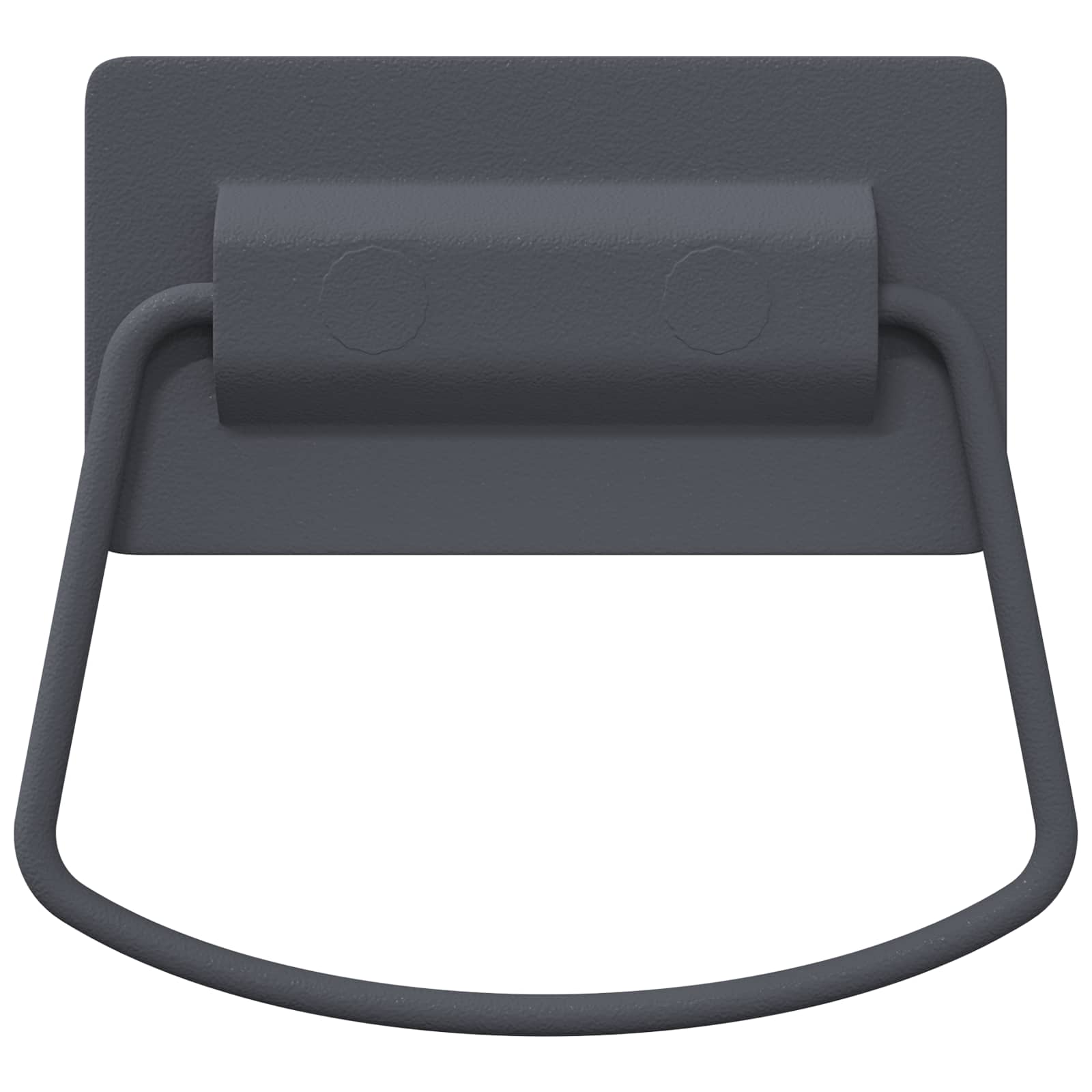 Schrankgriffe 12 stk. Anthrazit 85 x 45 mm Metall