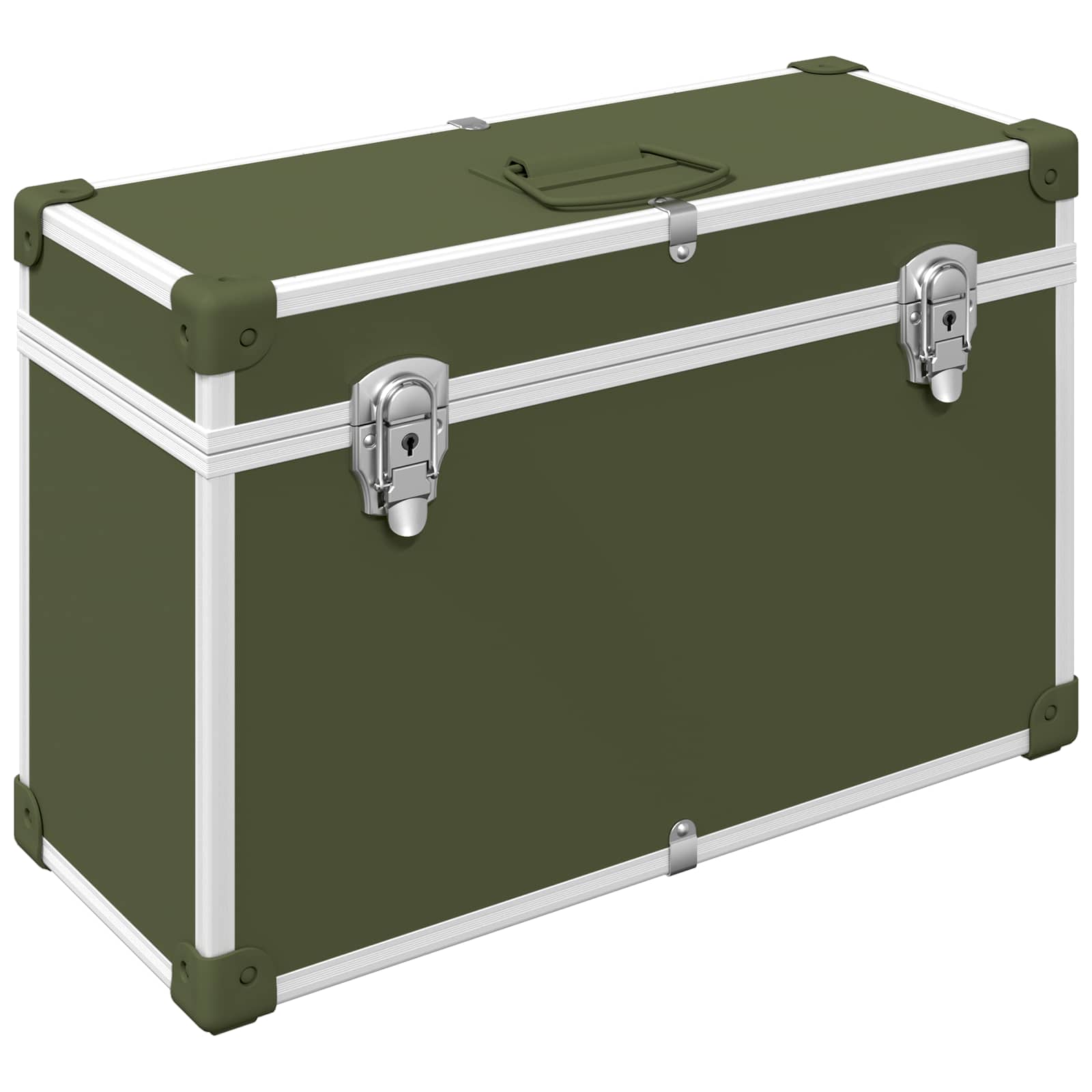 Schrankgriffe 2 stk. Olive Grün 85 x 45 mm Metall