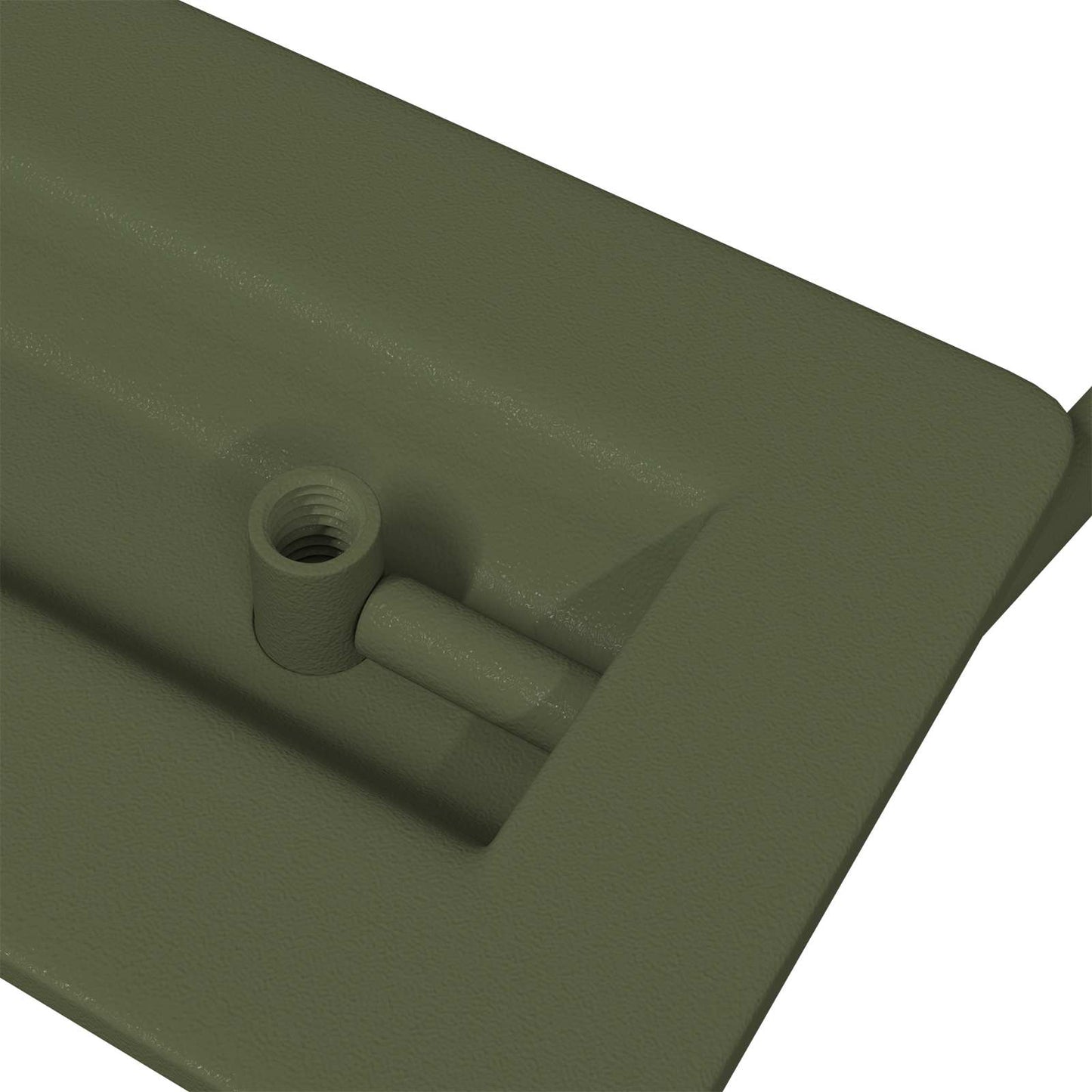 Schrankgriffe 12 stk. Olive Grün 85 x 45 mm Metall