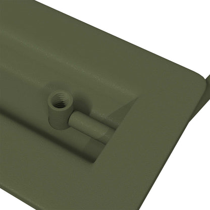 Schrankgriffe 12 stk. Olive Grün 85 x 45 mm Metall