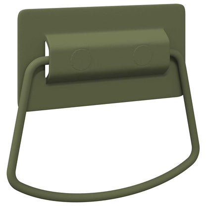 Schrankgriffe 12 stk. Olive Grün 85 x 45 mm Metall