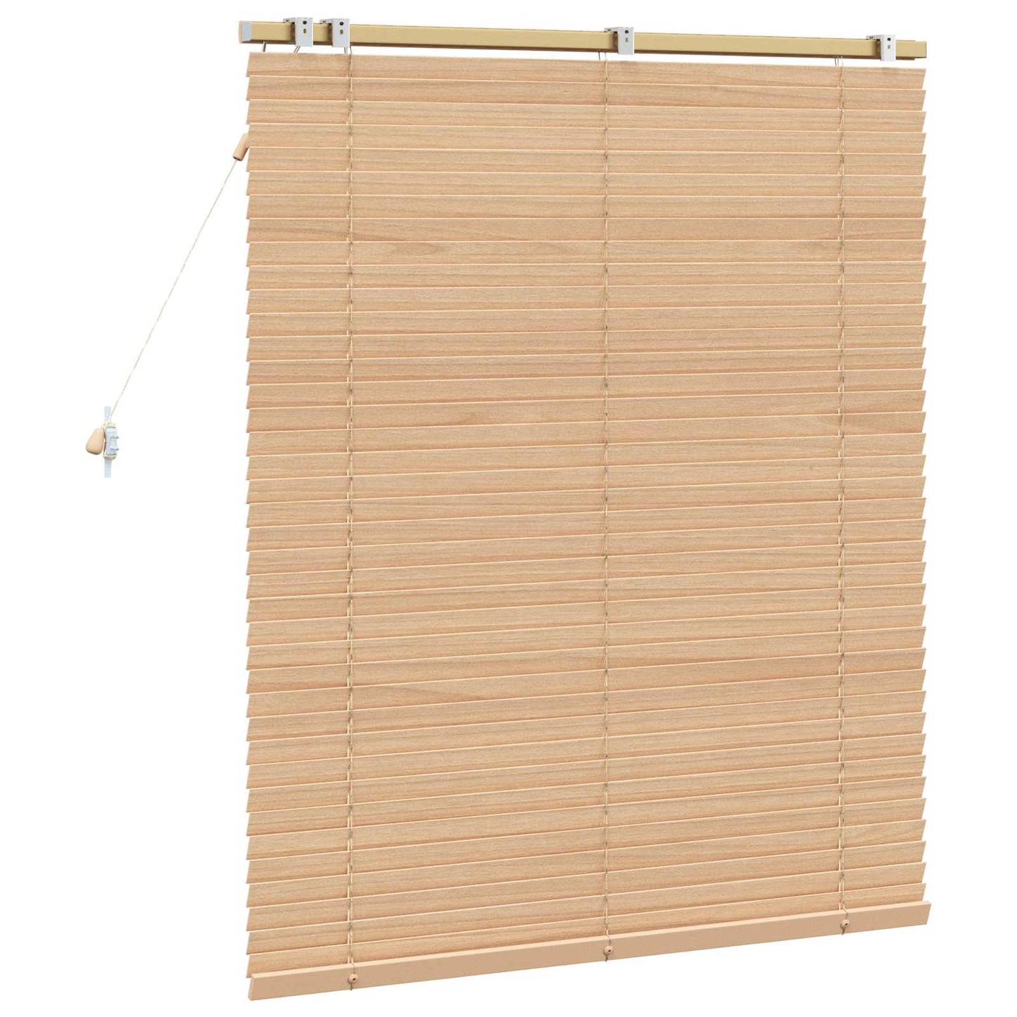 Venezianische Jalousie Eichenoptik 105 x 130 cm 35 mm