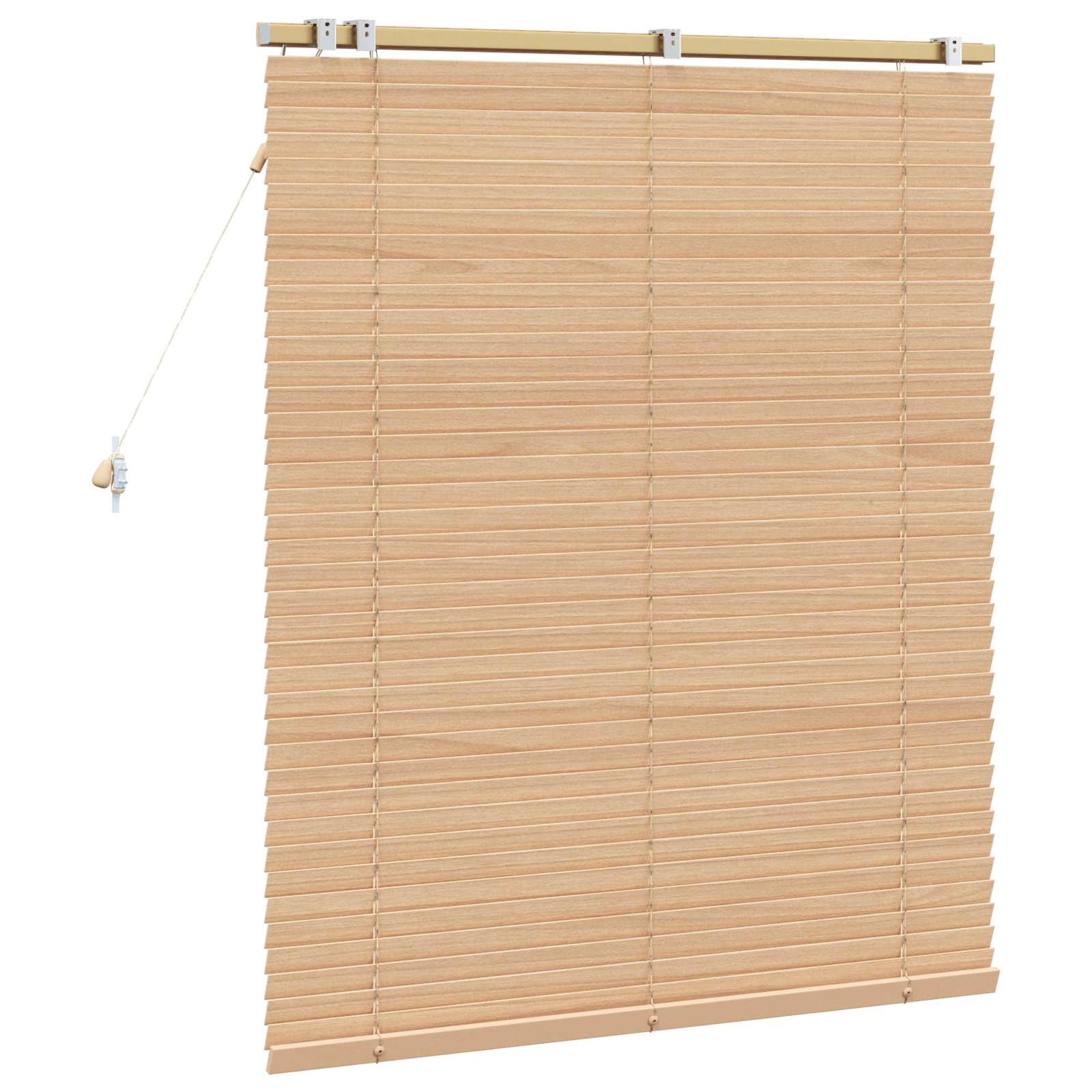 Venezianische Jalousie Eichenoptik 105 x 130 cm 35 mm