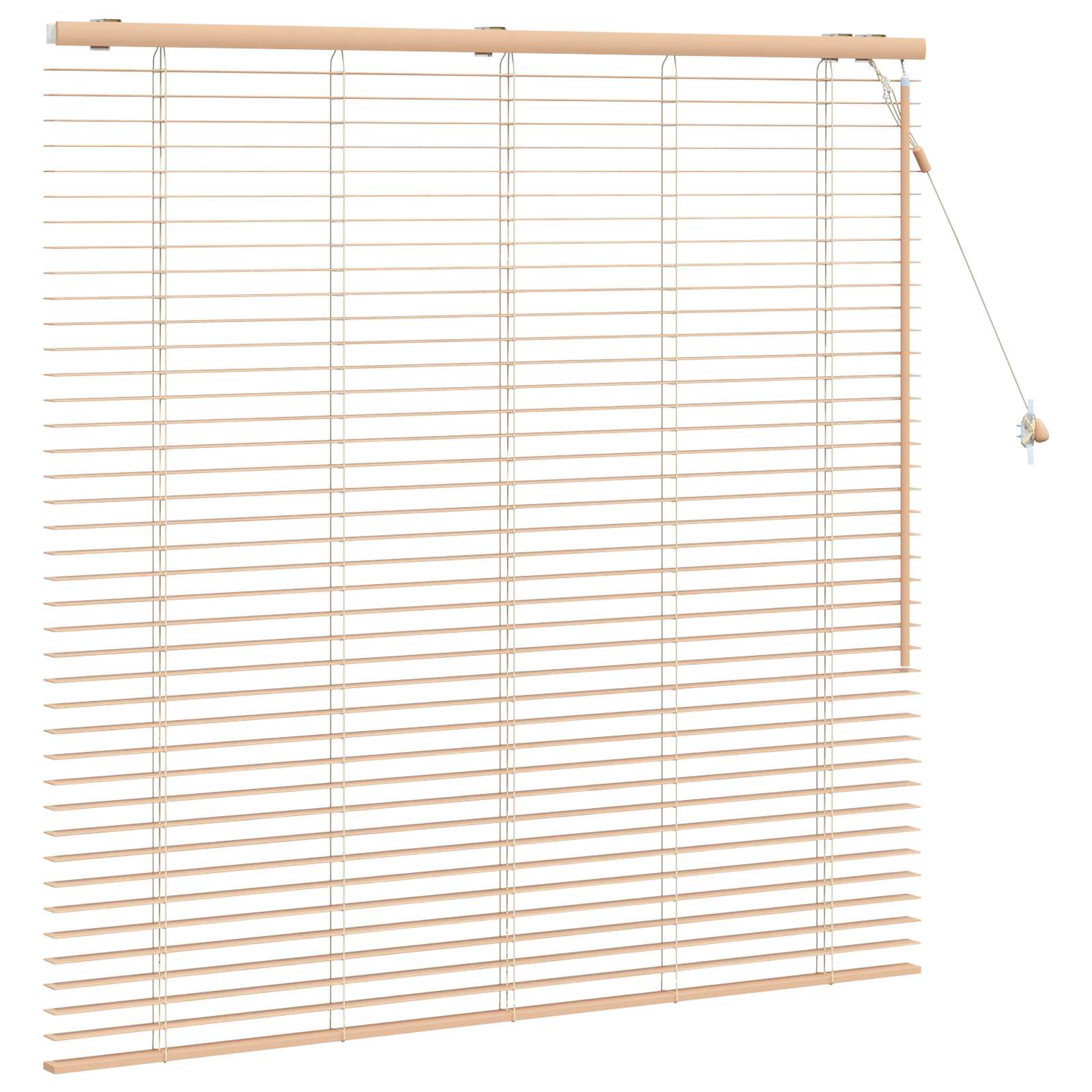 Venezianische Jalousie Eichenoptik 130 x 130 cm 35 mm