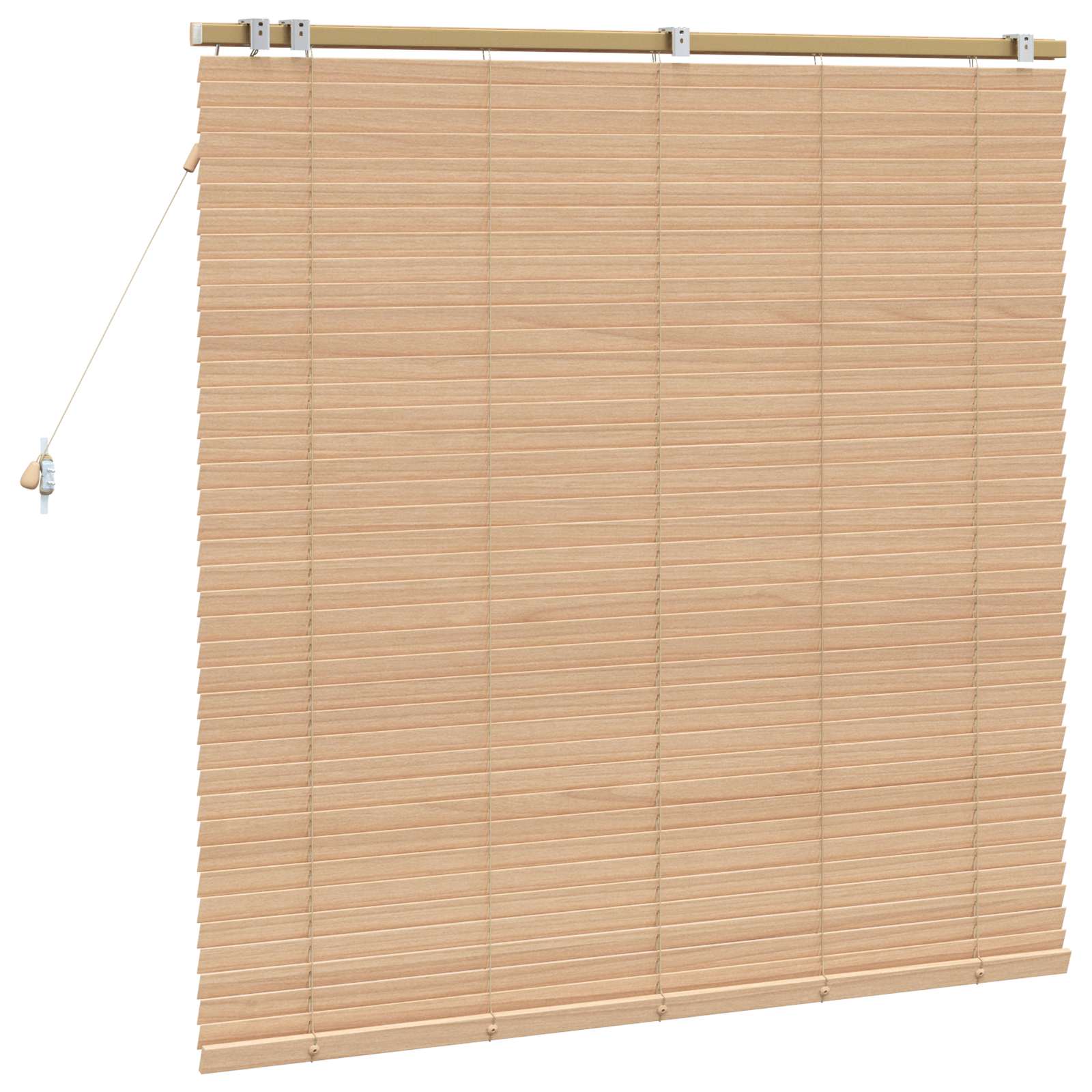 Venezianische Jalousie Eichenoptik 130 x 130 cm 35 mm